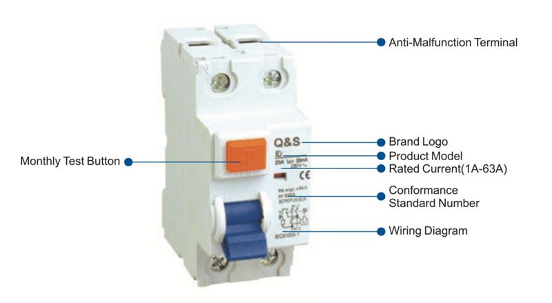 ID rccb residual current circuit breaker